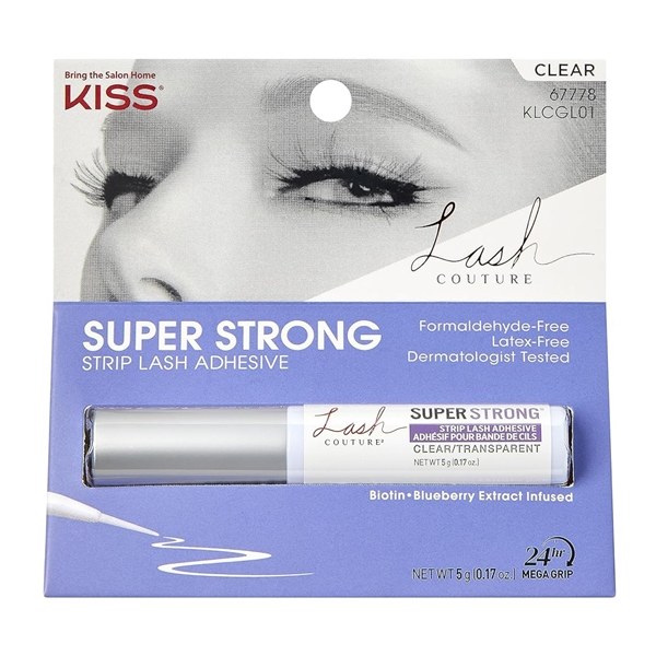 Kiss Super Strong Strip Lash Adhesive #KLCGL01 - Clear