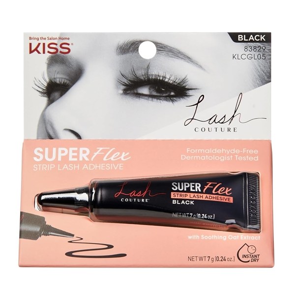 Kiss Super Flex Strip Lash Adhesive #KLCGL05 - Black