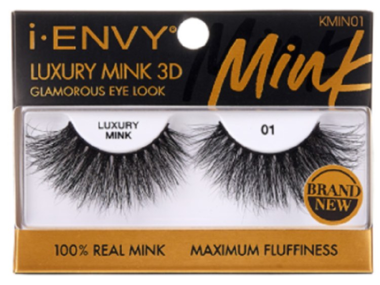 Kiss i Envy Luxury Mink 3D Eyelashes #KMIN01