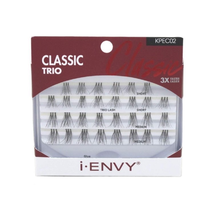 Kiss i-Envy  Classic Trio Lash #KPEC02 - Short & Medium