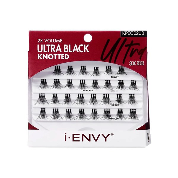 Kiss i-Envy Trio Lashes Ultra Black Medium KPEC02UB