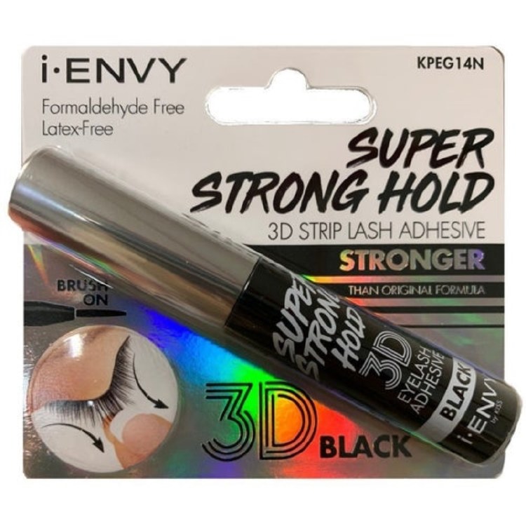 Kiss i-Envy Super Strong Hold 3D Eyelash Adhesive Black #KPEG14N