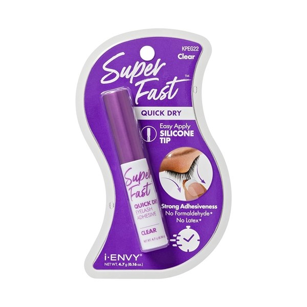 Kiss I Envy Super Fast Lash Adhesive #KPEG22 - Clear