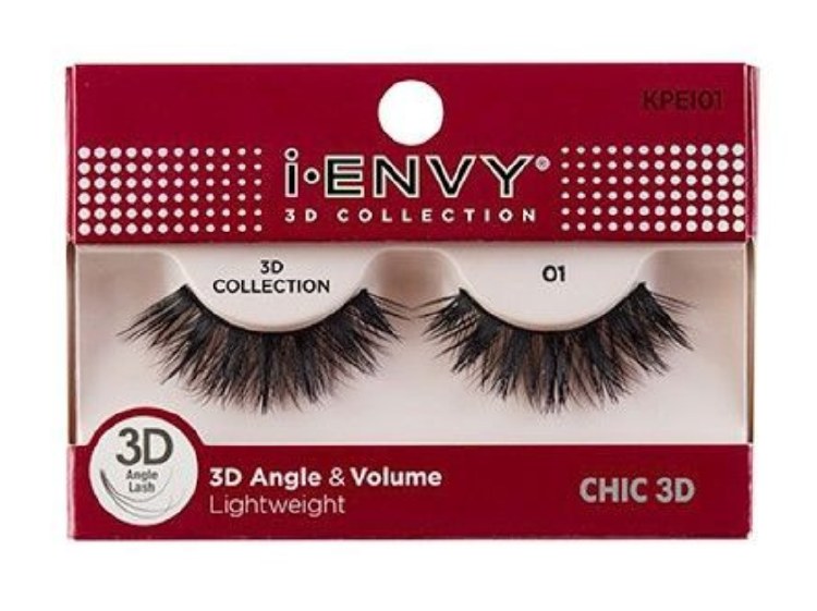 Kiss i Envy 3D Eyelashes Chic 3D Collection #KPEI01