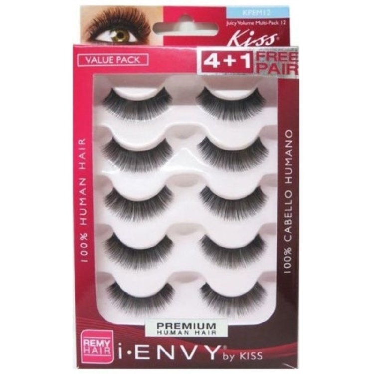 Kiss i-Envy Lashes Juicy Volume Multi-Pack 12 KPEM12