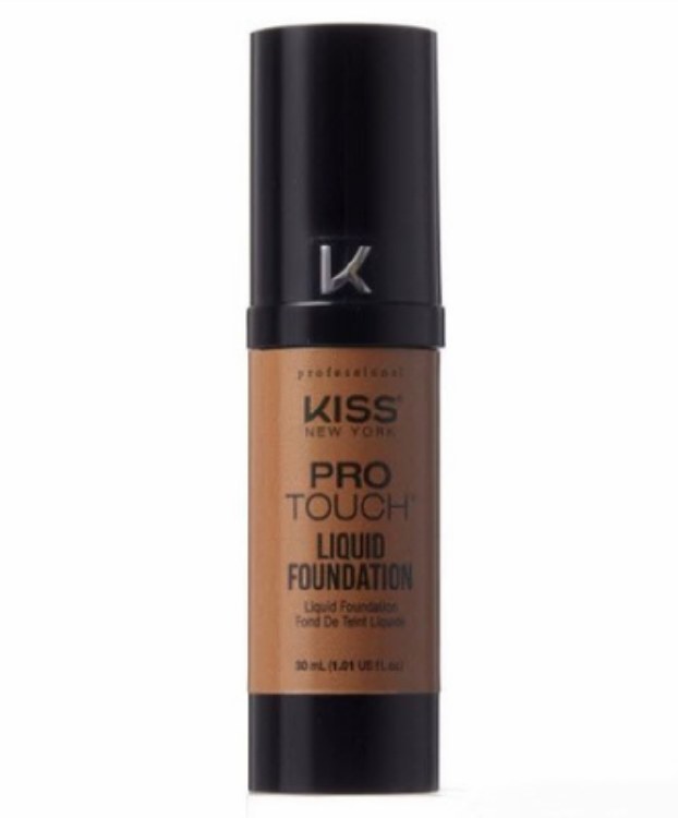 Kiss New York Professional Pro Touch Liquid Foundation 1.01oz #KPLF340 - Caramel