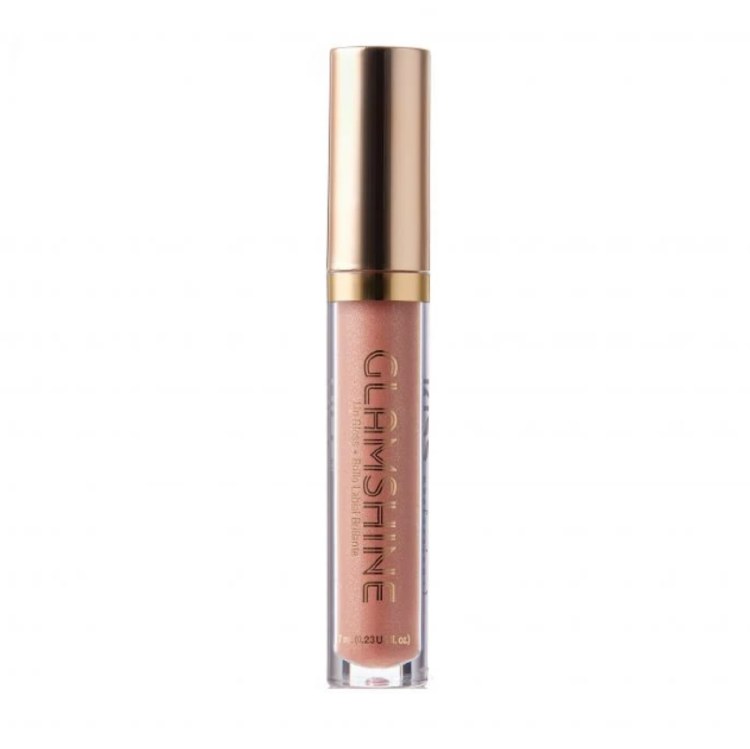 Kiss Glam Shine Lip Gloss Nutty Nude #KSLG08 - Beauty Depot