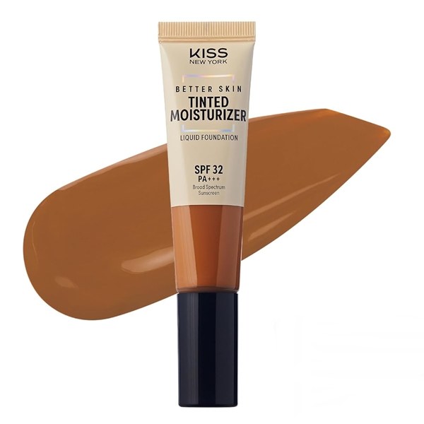 Kiss Tinted Moisturizer Liquikd Foundation #KTM335 - Cappuccino