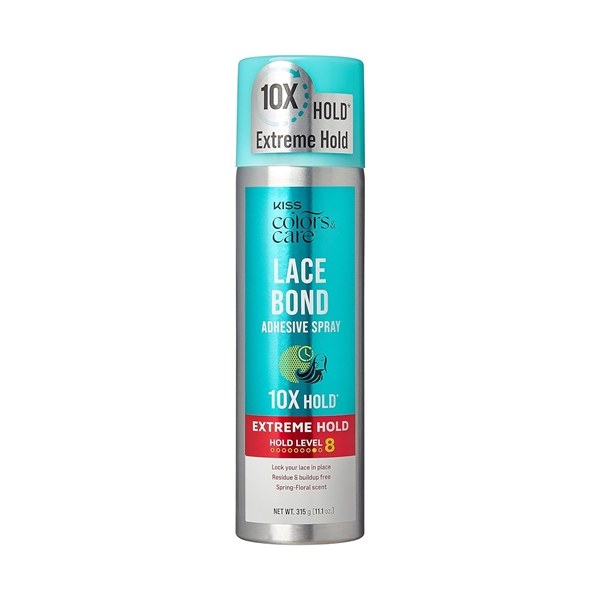 Kiss Lace Bond Adhesive Spray 30x Hold 11.1oz - Extreme Hold