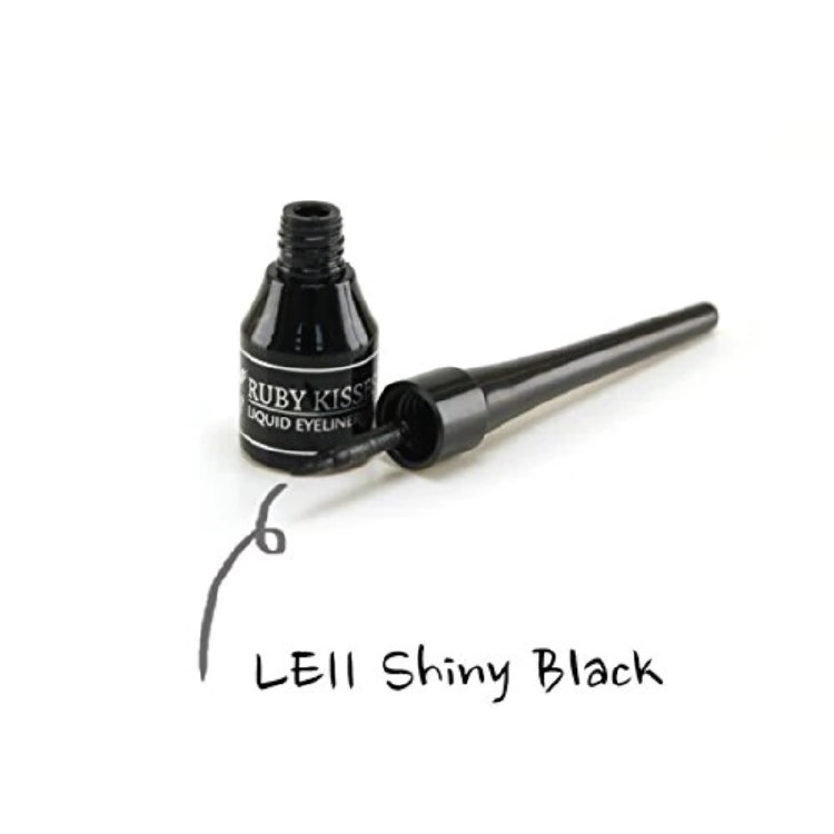 Ruby Kisses Liquid Eyeliner #LE11 Shiny Black