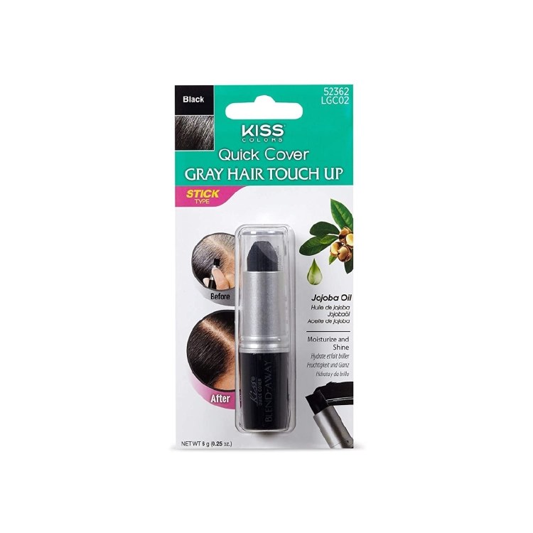 Kiss Quick Cover Gray Hair Touch Up Stick Black #LGC02