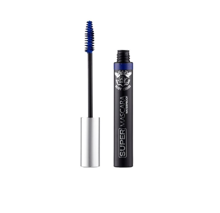 Ruby Kisses Super Mascara Waterproof Long Length Jumbo Brush #MA06C - Navy Blue