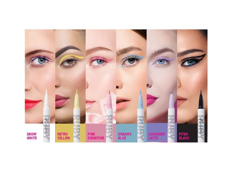 Ruby Kisses Party Proof Eyeliner #PTE06 - Pitch Black