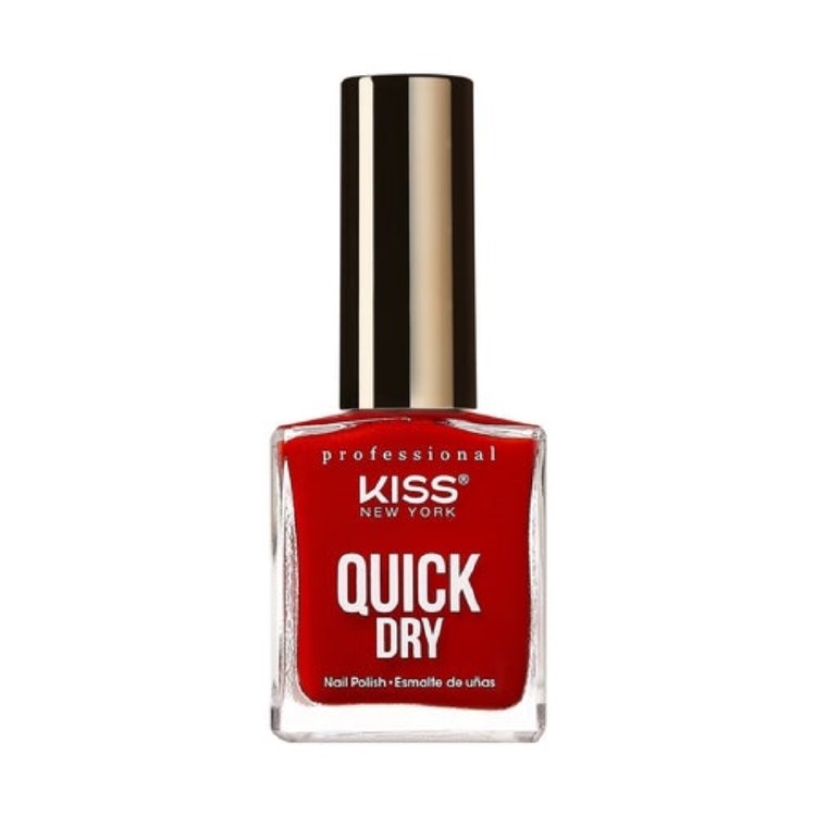 Kiss Professional Quick Dry Nail Polish QP04 - Ready Set Red