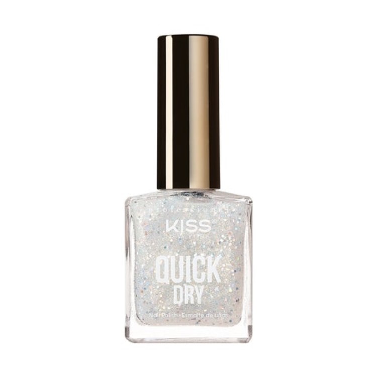 Kiss New York Professional Quick Dry Nail Polish QP08 - Disco Lights
