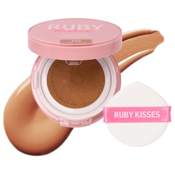 Kiss Cushion Foundation #RCF333 - Cool Toffee