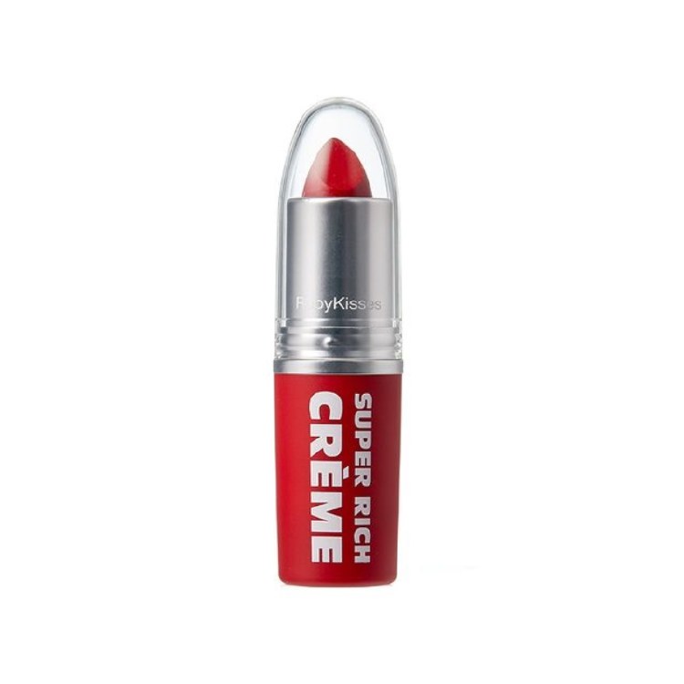 Ruby Ru Lipstick Ruby Kisses Super Rich Creme Lipstick Russian Red #RCLS03 - Beauty ...