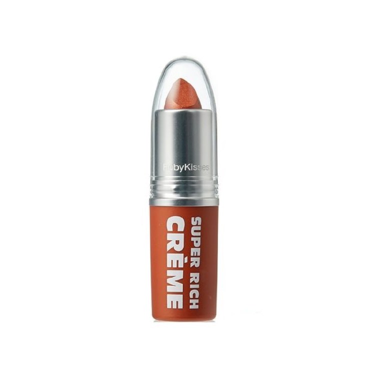 Ruby Kisses Super Rich Creme Lipstick Metallic Orange #RCLS01