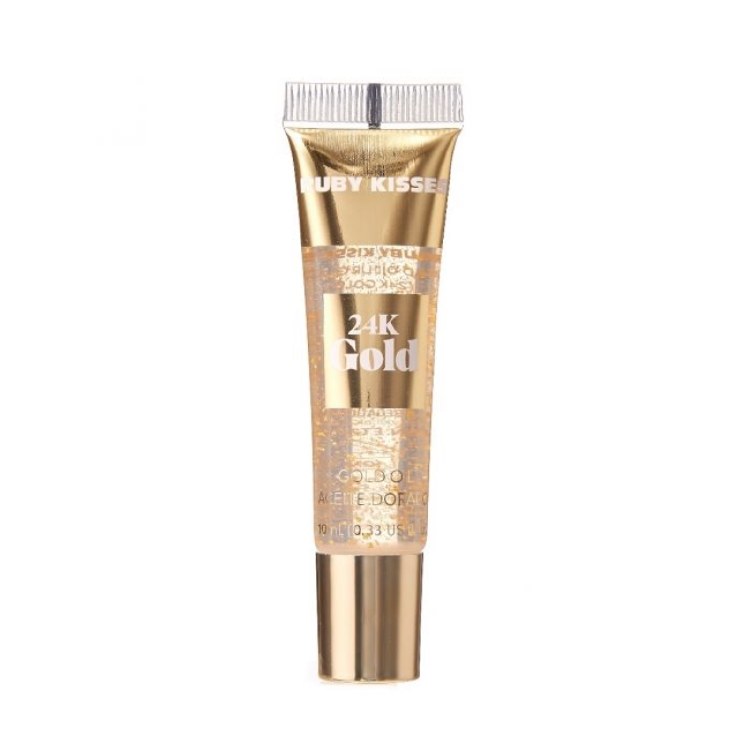 Ruby Kisses 24K Gold Lip Oil Gloss #RGL01