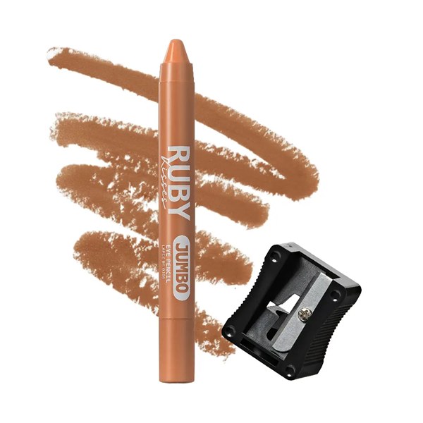 Ruby Kisses Jumbo Eye Pencil with Sharpener #RJP04 - Toffee