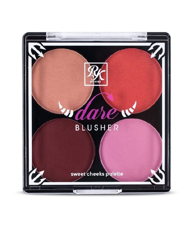 Ruby Kisses Bare Blusher Sweet Cheks Palette #RBK03 - Partyin Dare