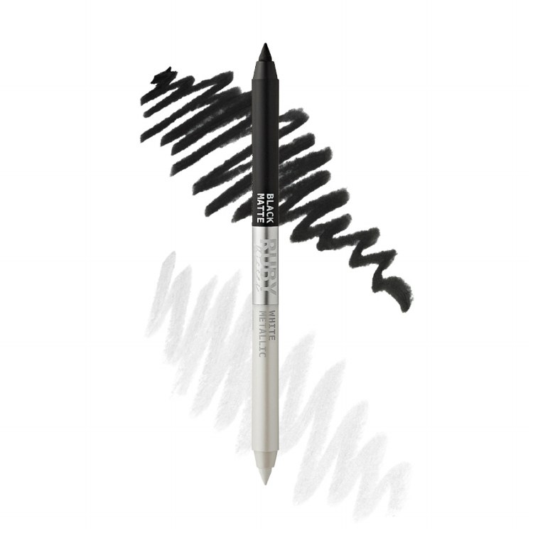 Ruby Kisses Duo Eyeliner #RME01 - Black/White