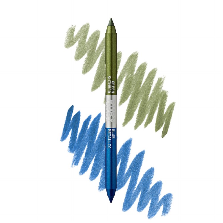 Ruby Kisses Duo Eyeliner #RME04 - Green/Blue