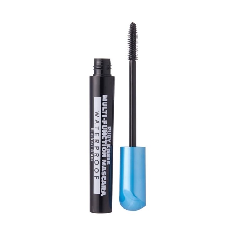 Ruby Kisses Multi-Function Mascara Waterproof #RMM03 Blackest Black