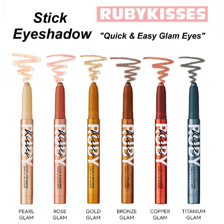 Ruby Kisses Stick Eyeshadow #RSE01 - Pearl Glam