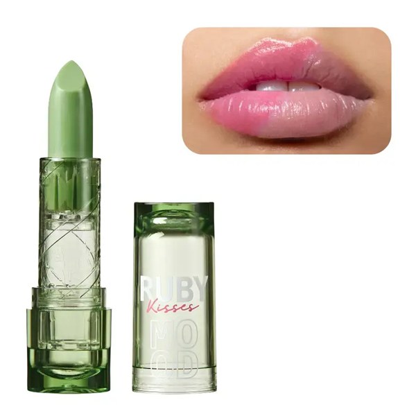 Ruby Kisses Mood Lipstick #SLC04 - Green
