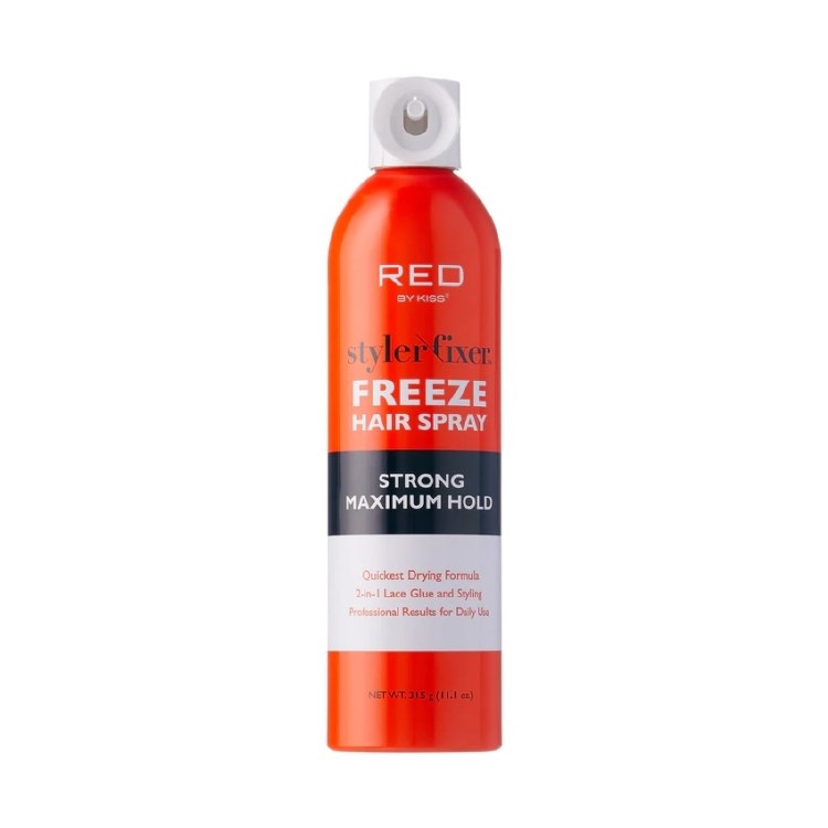 Red by Kiss Styler Fixer Freeze Hair Spray 11oz #SS01