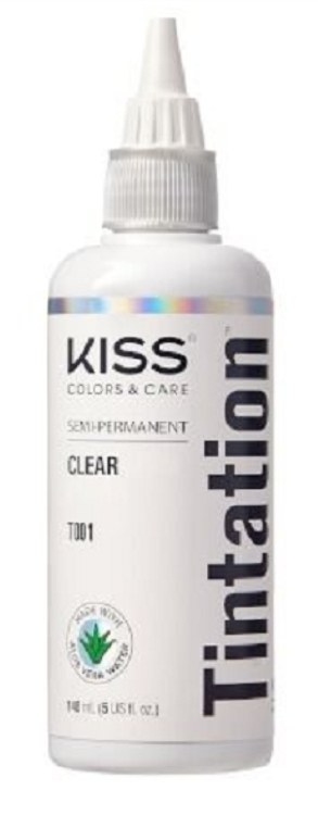 Kiss Colors Tintation Semi-Permanent Hair Color - Clear