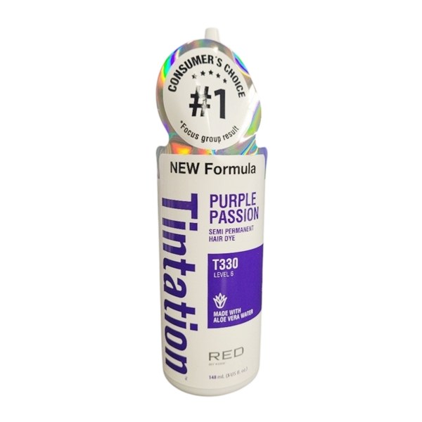 Kiss Colors Tintation Semi-Permanent Hair Color #T330 - Purple Passion