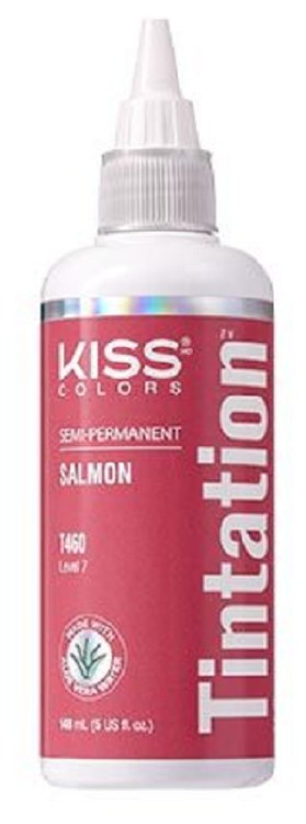 Kiss Colors Tintation Semi-Permanent Hair Color Salmon - Beauty Depot Kiss Colors Tintation Semi-Permanent Hair Color Salmon - Beauty Depot