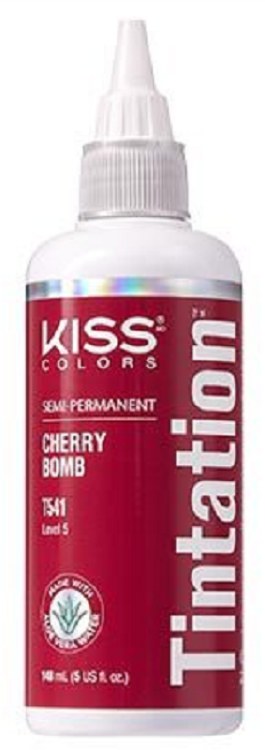 Kiss Colors Tintation Semi-Permanent Hair Color - Cherry B.