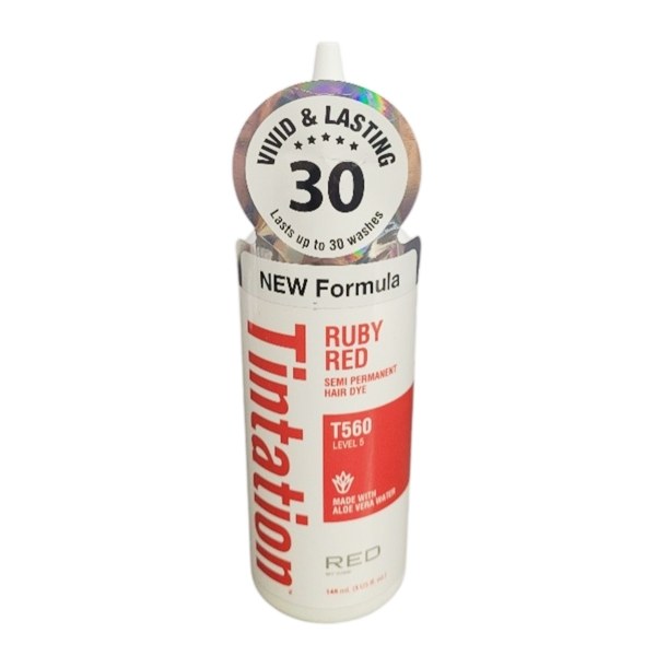 Kiss Colors Tintation Semi-Permanent Hair Color #T560 - Ruby Red