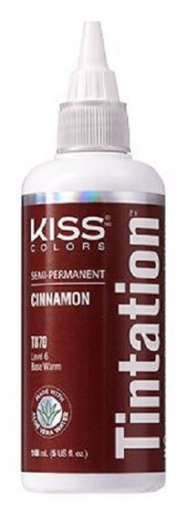 Kiss Colors Tintation Semi-Permanent Hair Color - Cinnamon