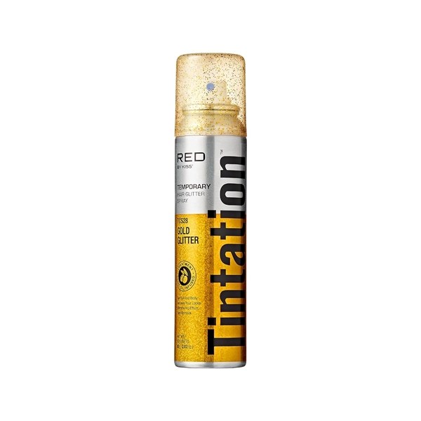 Red By Kiss Tintation Glitter Spray #TCS28 - Gold Glitter