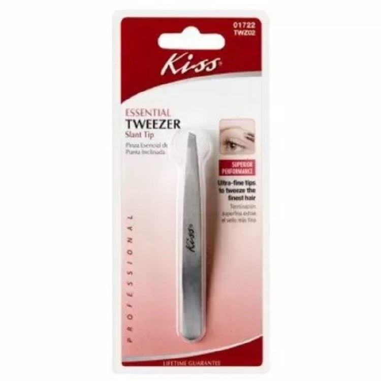 Kiss Tweezer Slant Tip Essential #TWZ02