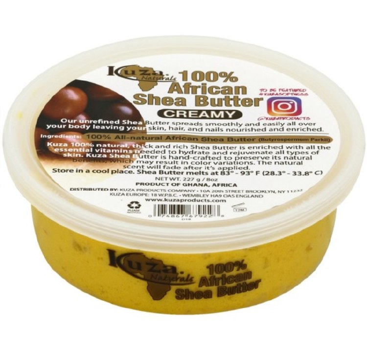 Kuza 100% African Shea Butter Creamy 8oz