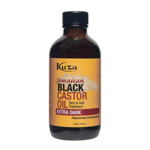 Kuza Jamaican Black Castor Oil 4oz - Extra Dark