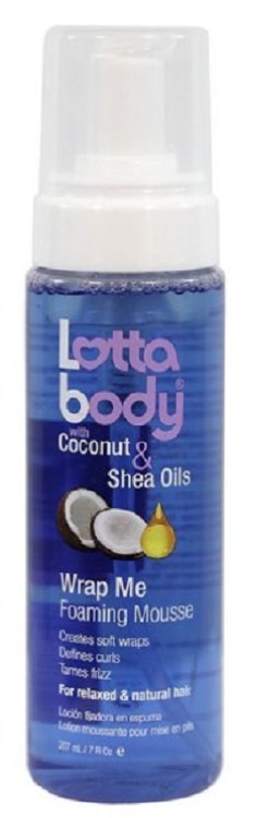 Lottabody Coconut & Shea Oils Wrap Me Foaming Mousse 7oz