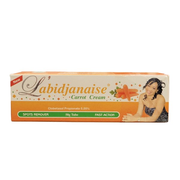 La Bidjanaise Carrot Cream Spots Remover - 50g