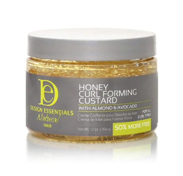 Design Essentials Natural Honey Curl Forming Custard 8oz Beauty Depot