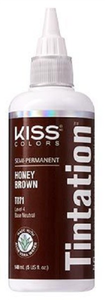 kiss-colors-tintation-semi-permanent-hair-color-honey-brown-beauty-depot