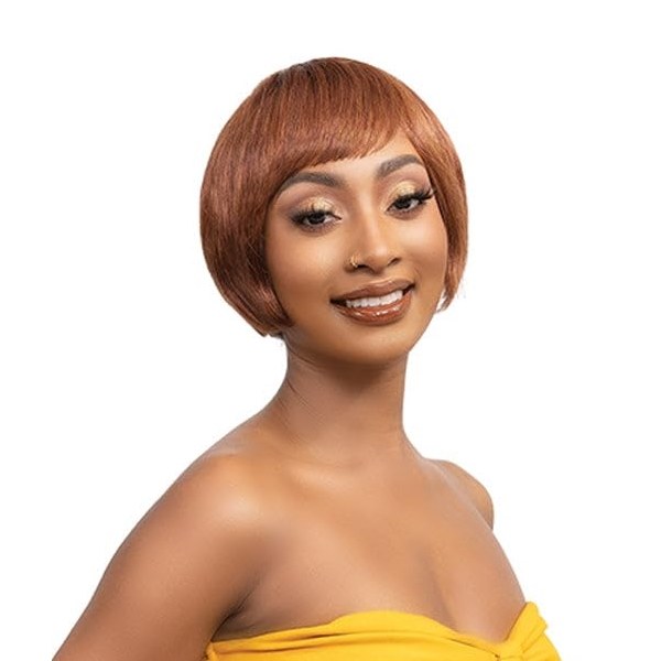 Lavish 100% Natural Virgin Remy Human Hair Wig - River - # 1