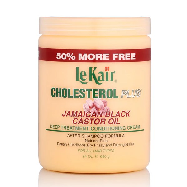 LeKair Cholesterol Conditioning Cream 24oz - Jamaican Black Castor Oil