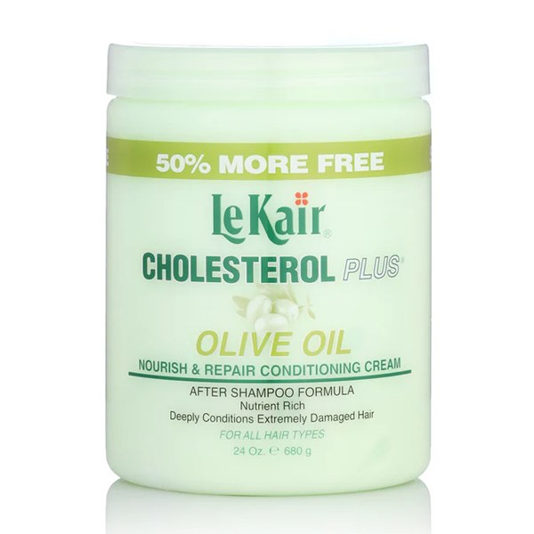 LeKair Cholesterol Conditioning Cream 24oz - Olive Oil