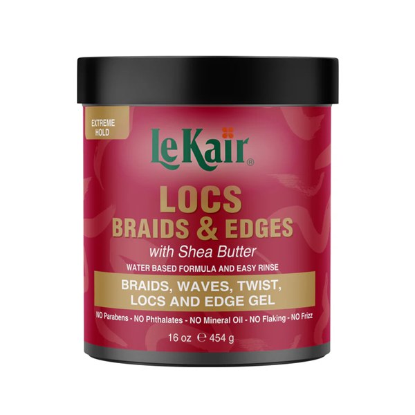 LeKair Locs Braiding & Edge Gel 16oz