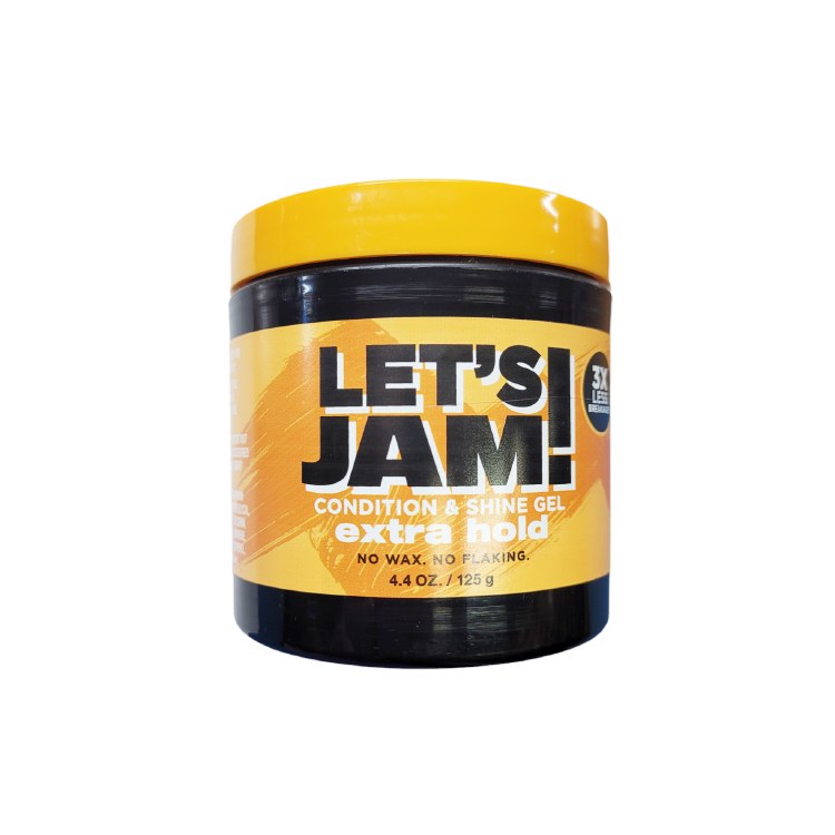 Let's Jam Shining & Conditioning Gel 4.4oz - Extra Hold